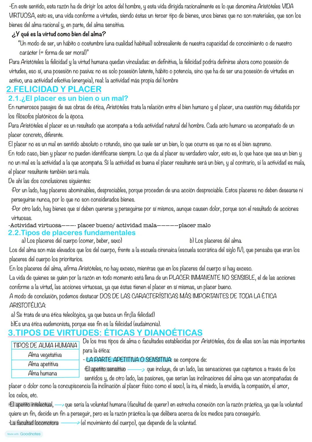 # FILOSOFÍA
Tema 3(B): la ética de Aristóteles
1.LA FELICIDAD COMO BIEN SUPREMO
Teleología.
*telos*
*fin*
Es una ética teleológica
1.1. En b