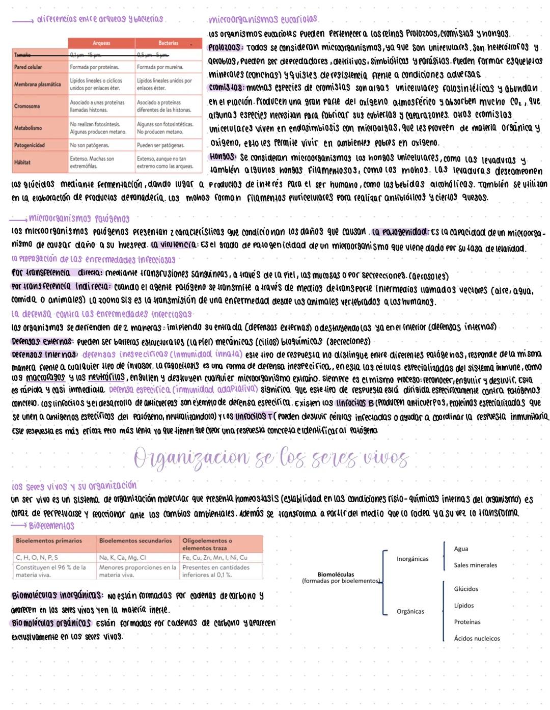 # Michoorganismos y formas acelulah
MICROORGANISMOS: CONCEPTOS Y DIVERSIDAD
(Os microorganismos son un grupo de seres vivos que solo puede