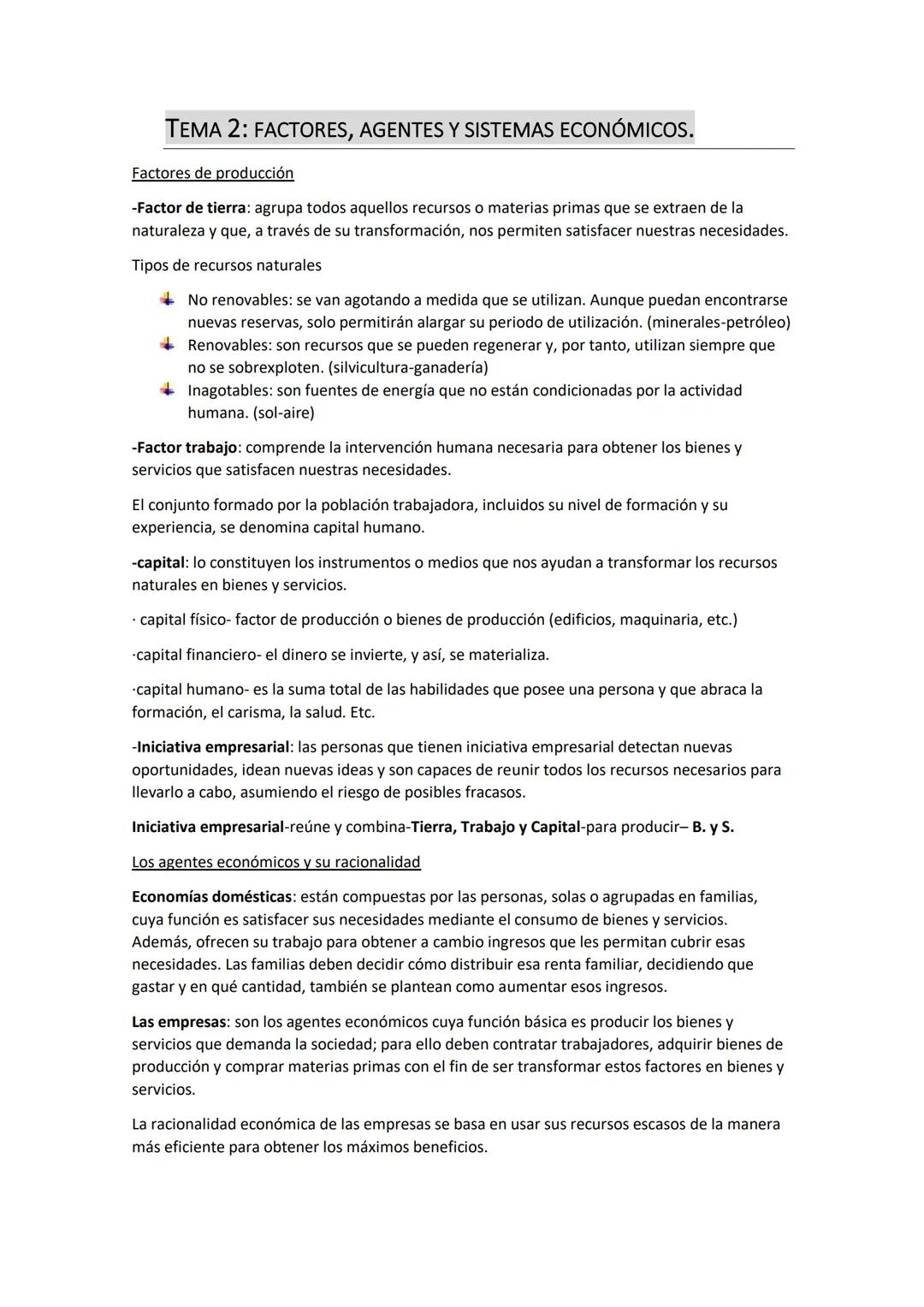 --- OCR Start ---
Economía 1 de bachillerato.
TEMA 1: LOS PRINCIPIOS BÁSICOS DE LA ECONOMÍA
LA ECONOMÍA: la economía está presente siempre q