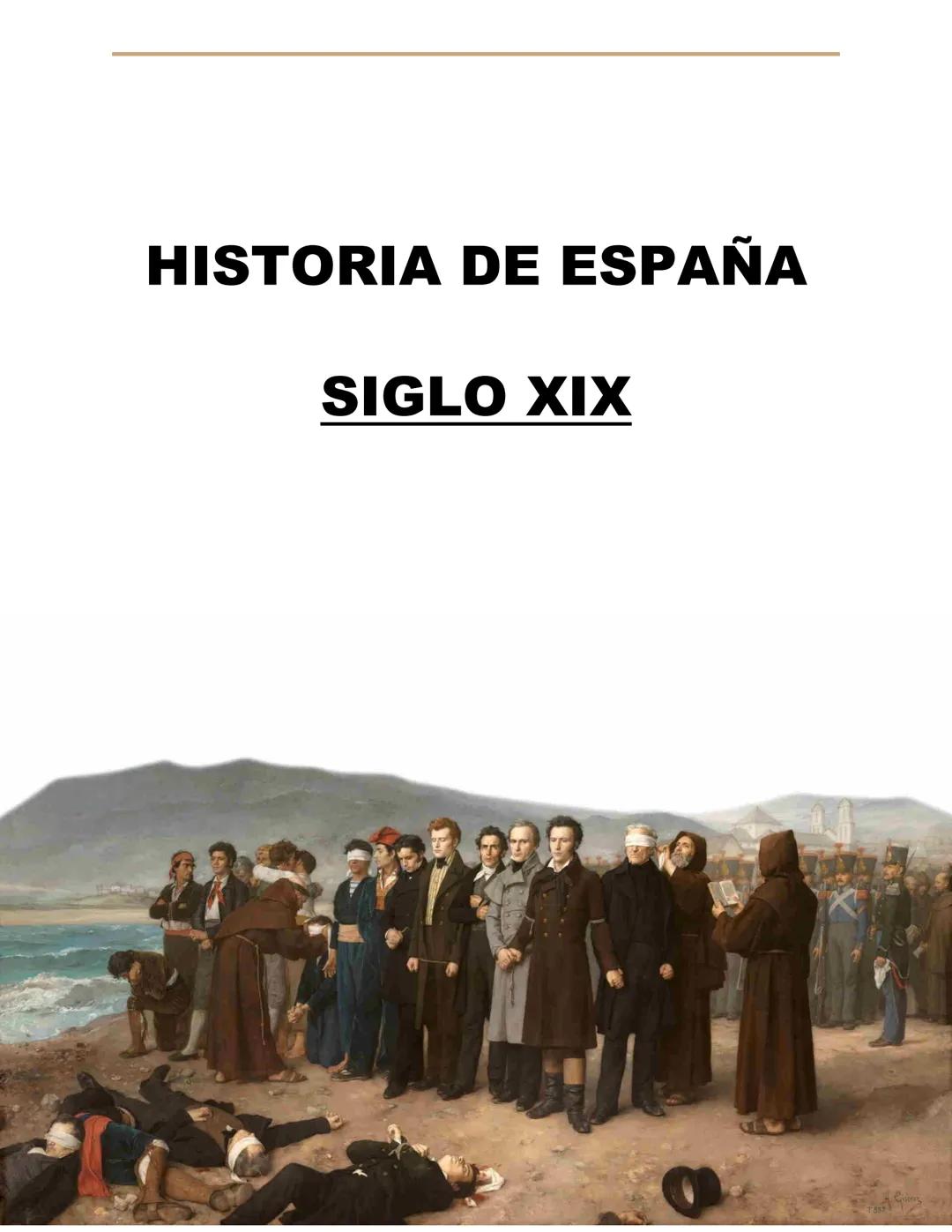 # HISTORIA DE ESPAÑA
# SIGLO XIX # BLOQUE 1: LA CRISIS DEL ANTIGUO RÉGIMEN
EN ESPAÑA (1808-1833)
Durante los reinados de Carlos IV y Ferna