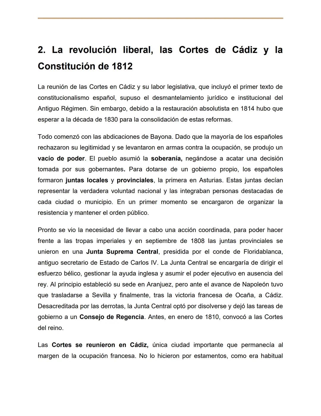 # HISTORIA DE ESPAÑA
# SIGLO XIX # BLOQUE 1: LA CRISIS DEL ANTIGUO RÉGIMEN
EN ESPAÑA (1808-1833)
Durante los reinados de Carlos IV y Ferna