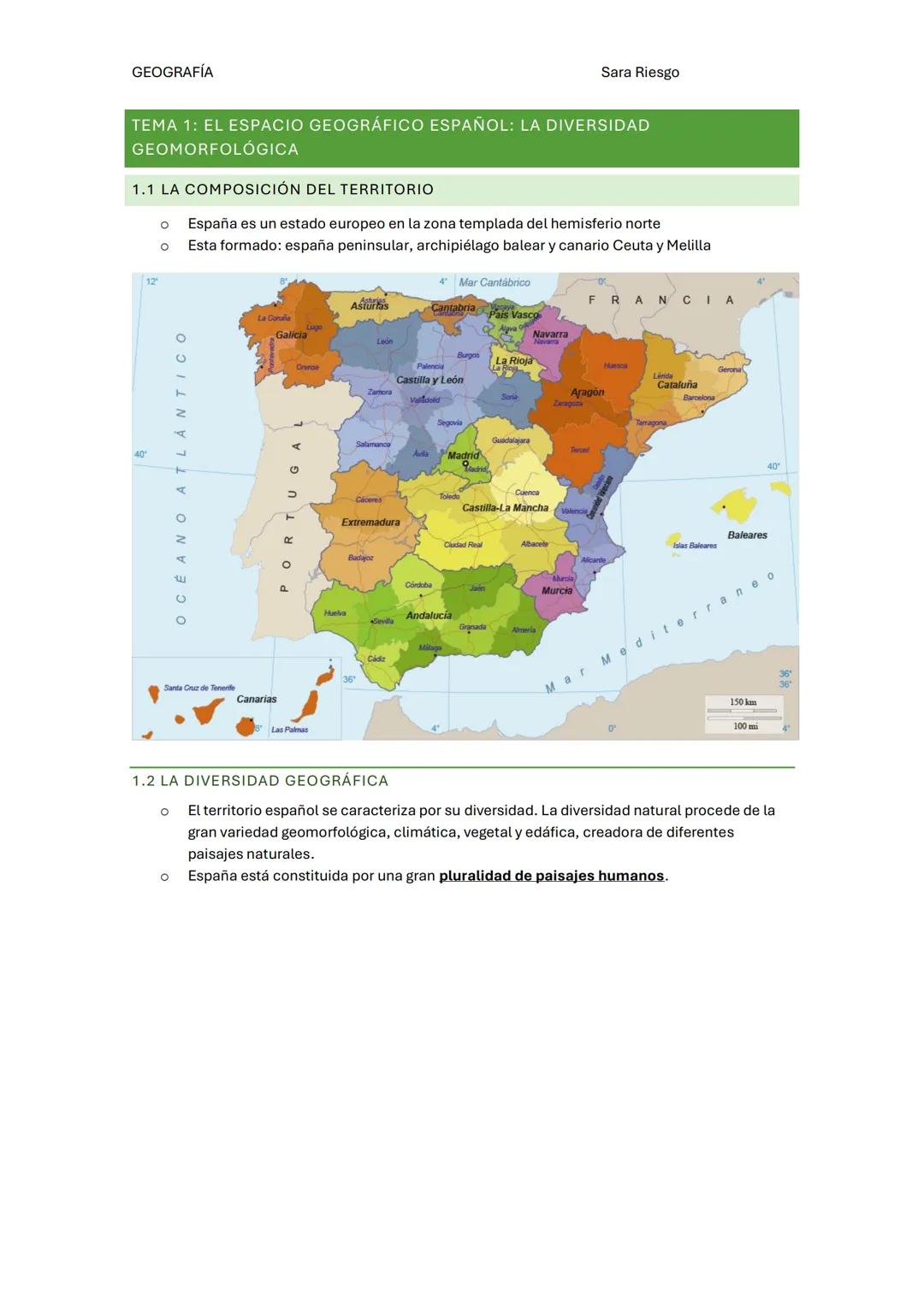 # GEOGRAFÍA
TEMAS 0 Y 1 y 2
Sara Riesgo Antuña
CODEMA --- OCR Start ---
GEOGRAFÍA
Sara Riesgo
TEMA 0:
DEFINICIONES
1. GEOGRAFÍA:
2. ESPACI