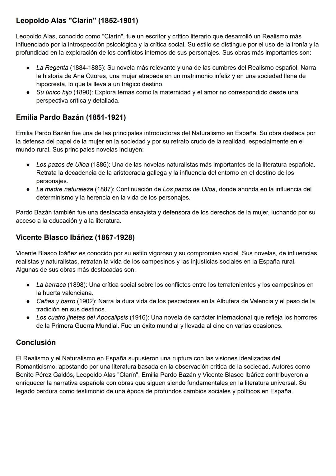 # 4º ESO RESUMEN
# Realismo y Naturalismo en España
El Realismo y el Naturalismo fueron dos corrientes literarias que surgieron en el sigl