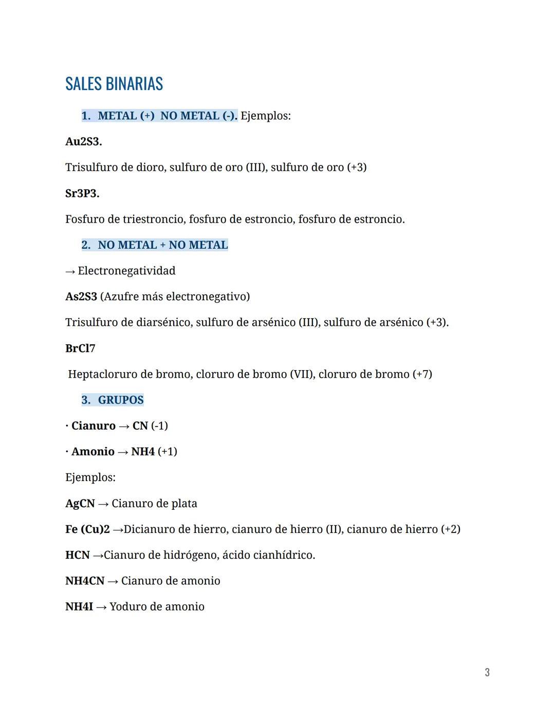 # FORMULACIÓN INORGÁNICA
NOMENCLATURAS: IUPAC
*   Sistemática (estequiométrica). Prefijo: di, tri...
*   N° de oxidación (stock). En númer
