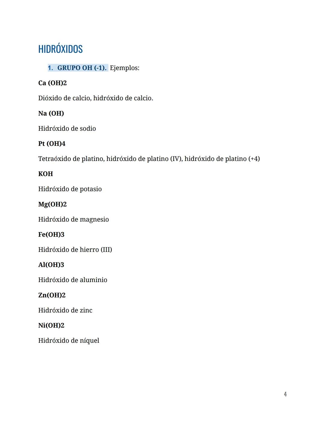 # FORMULACIÓN INORGÁNICA
NOMENCLATURAS: IUPAC
*   Sistemática (estequiométrica). Prefijo: di, tri...
*   N° de oxidación (stock). En númer