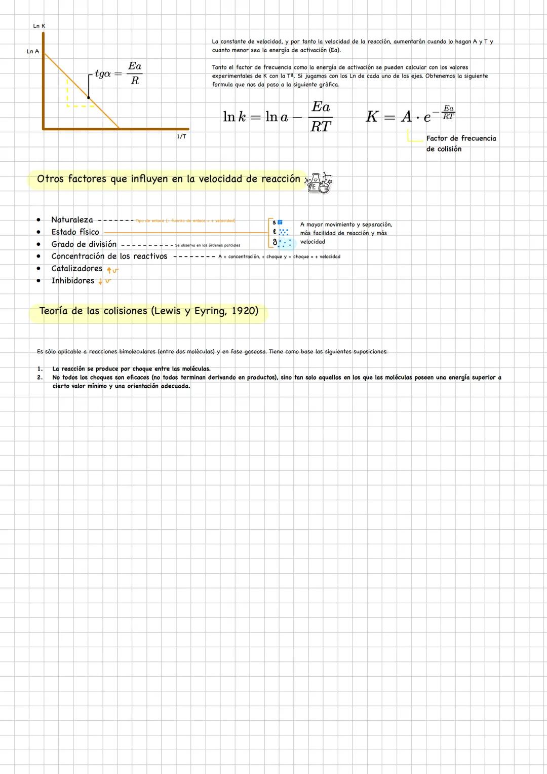 # Cinética
química
La cinética química estudia la velocidad a la que se producen las reacciones químicas,
los factores que la modifican y e