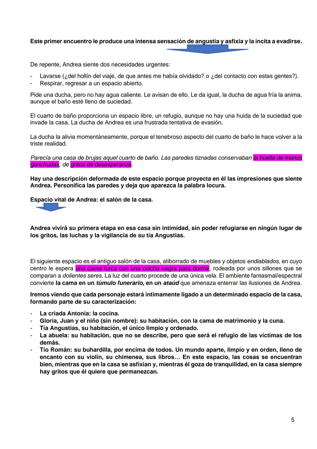 --- OCR Start ---
Primera parte
Capítulos I-IX
Llegada de Andrea- Partida de Angustias
Segunda parte
Capítulos X- XVIII
Nuevas expectativas-