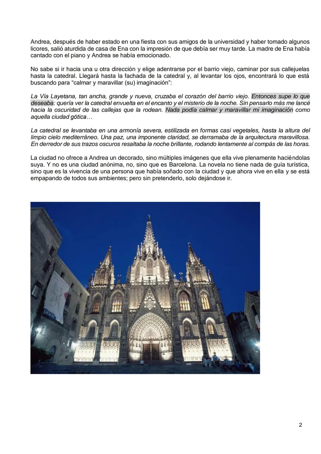 Primera parte
Capítulos I-IX
Llegada de Andrea- Partida de Angustias
Segunda parte
Capítulos X- XVIII
Nuevas expectativas- Fiesta en casa de