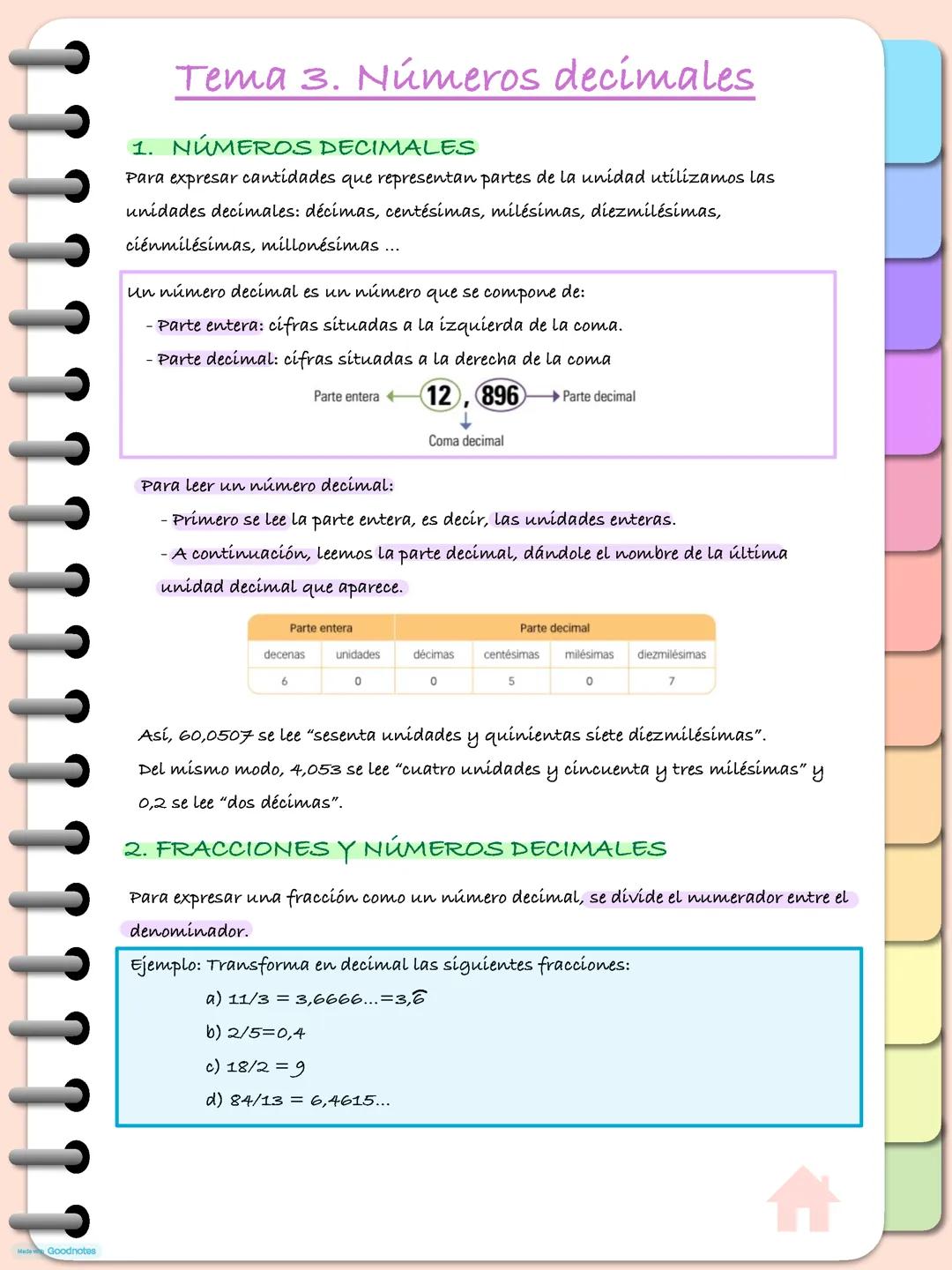 Números decimales (Matemáticas)