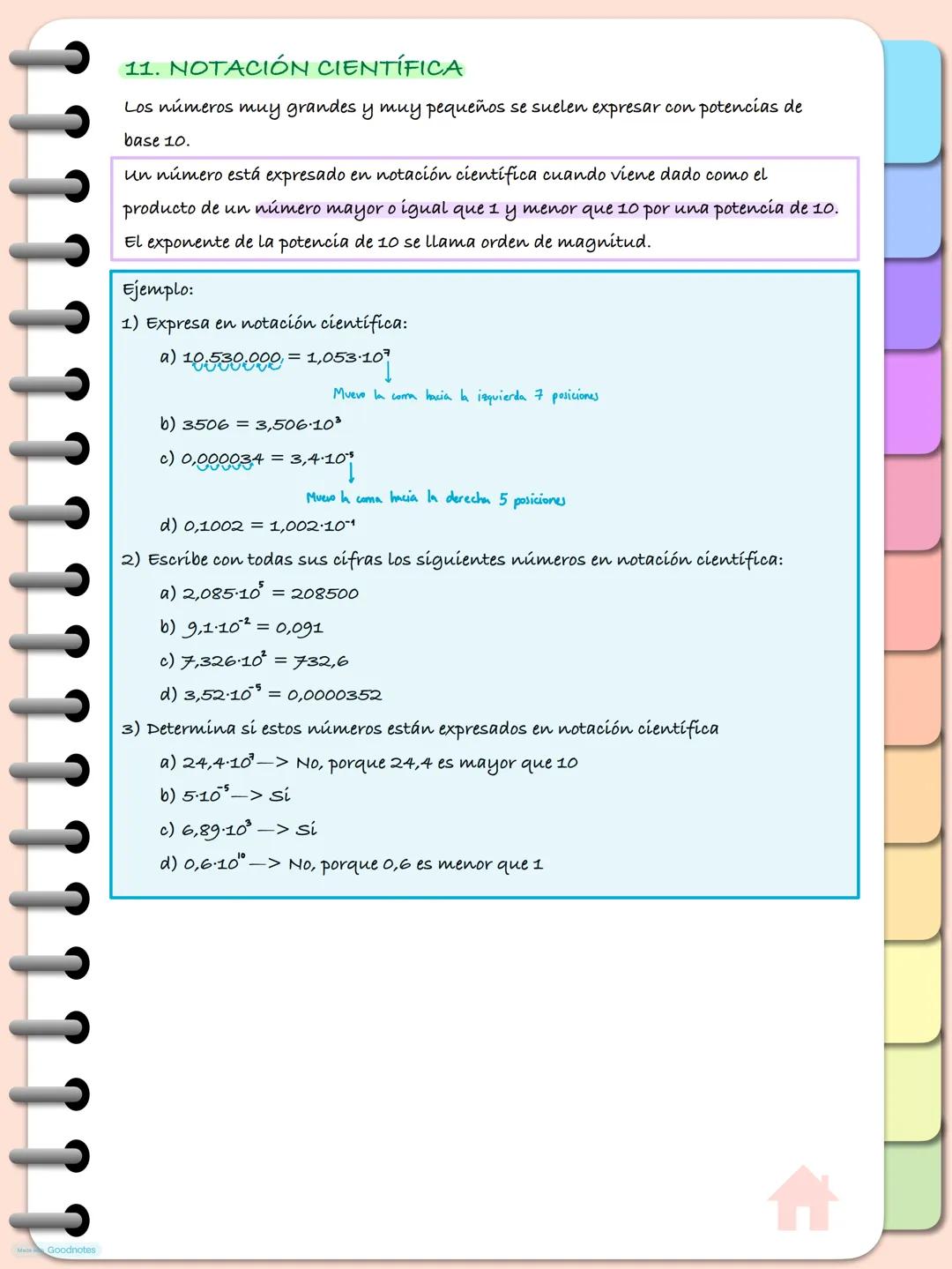 5. COMPARACIÓN DE NÚMEROS DECIMALES
Para comparar dos números decimales:
-Primero comparamos sus partes enteras, siendo mayor el número con