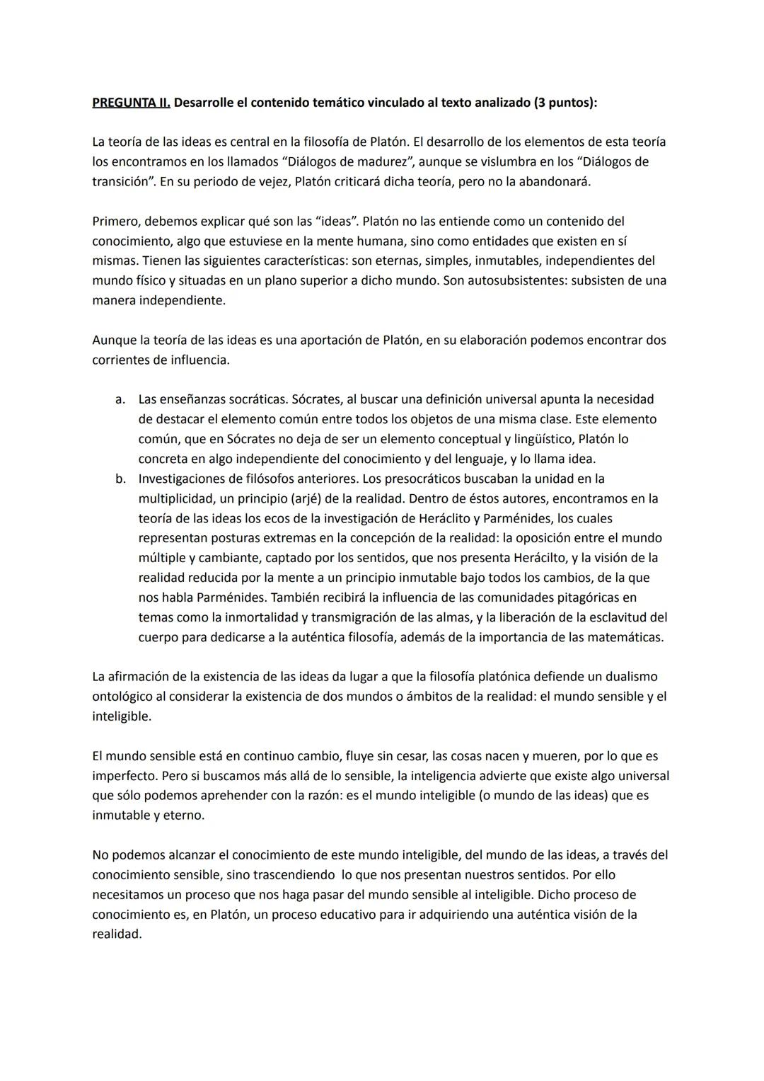 # UNIDAD 1. PLATÓN
TEXTO: La República, libro VII (514a-517b). Traducción de M.Fernández-Galiano, Madrid, Alianza,
1998, pp. 368-375.
PREGU