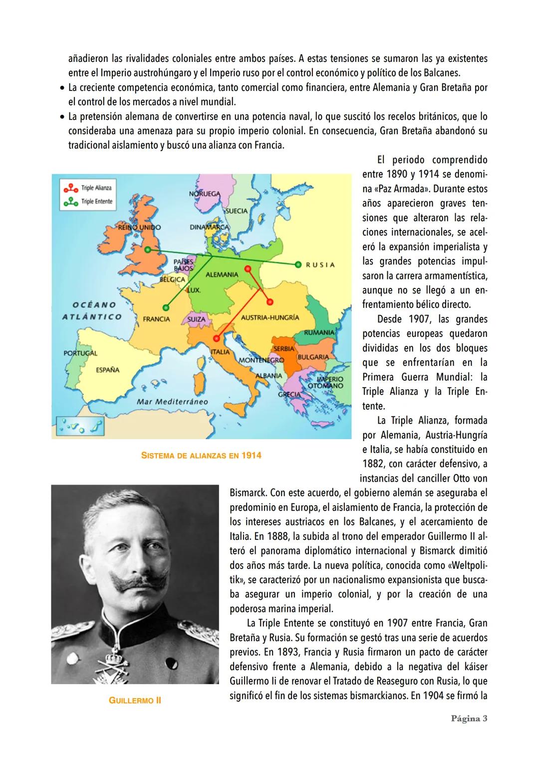 --- OCR Start ---
La Primera Guerra Mundial
«Sigo atascado en esta trinchera, y por lo que sé no es posible que me releven en los próximos d