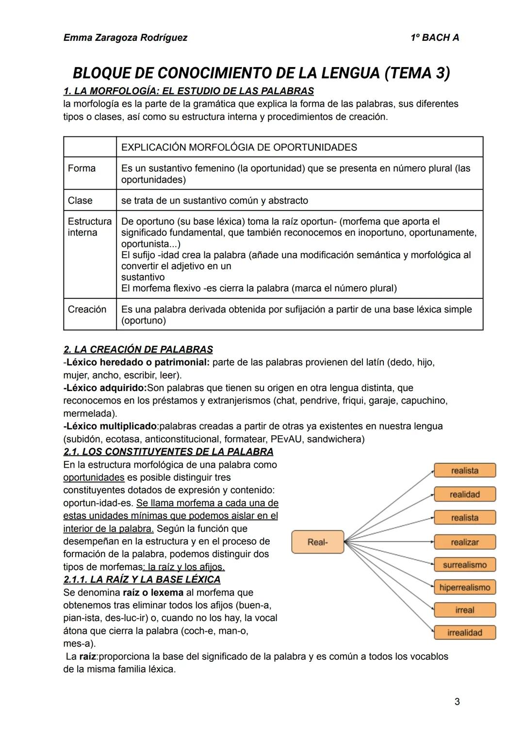 --- OCR Start ---
Emma Zaragoza Rodríguez
BLOQUE DE COMUNICACIÓN (TEMA 1)
1. EL PROCESO DE COMUNICACIÓN
1^{\circ} BACH A
La comunicación es