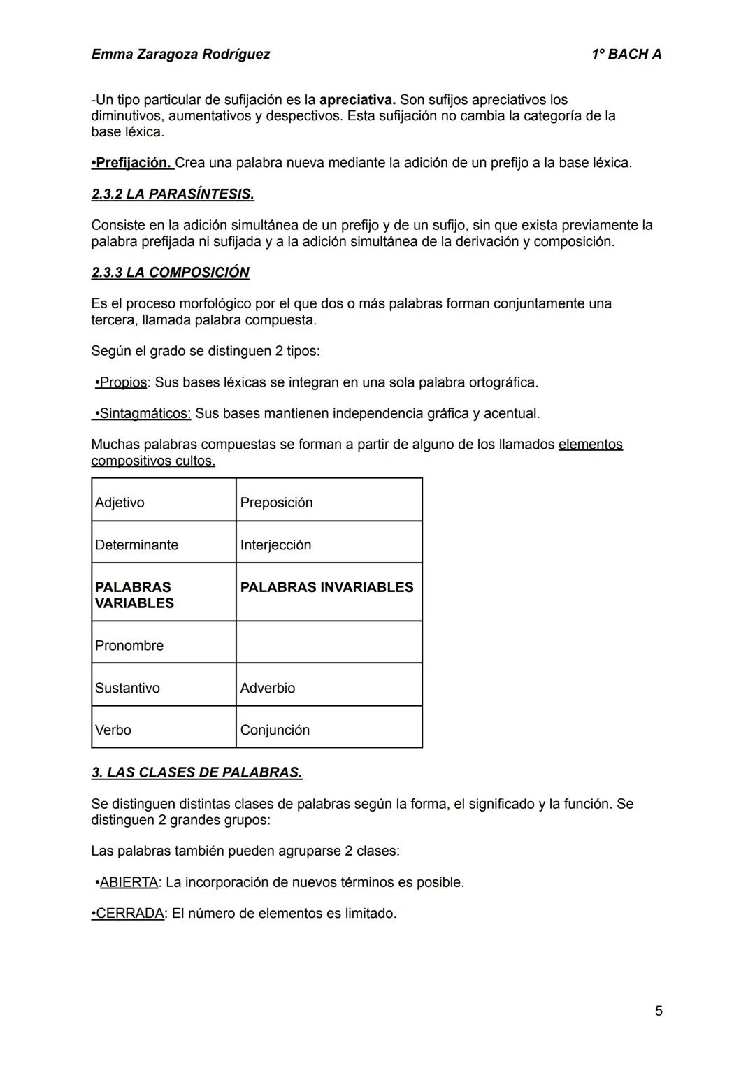 --- OCR Start ---
Emma Zaragoza Rodríguez
BLOQUE DE COMUNICACIÓN (TEMA 1)
1. EL PROCESO DE COMUNICACIÓN
1^{\circ} BACH A
La comunicación es