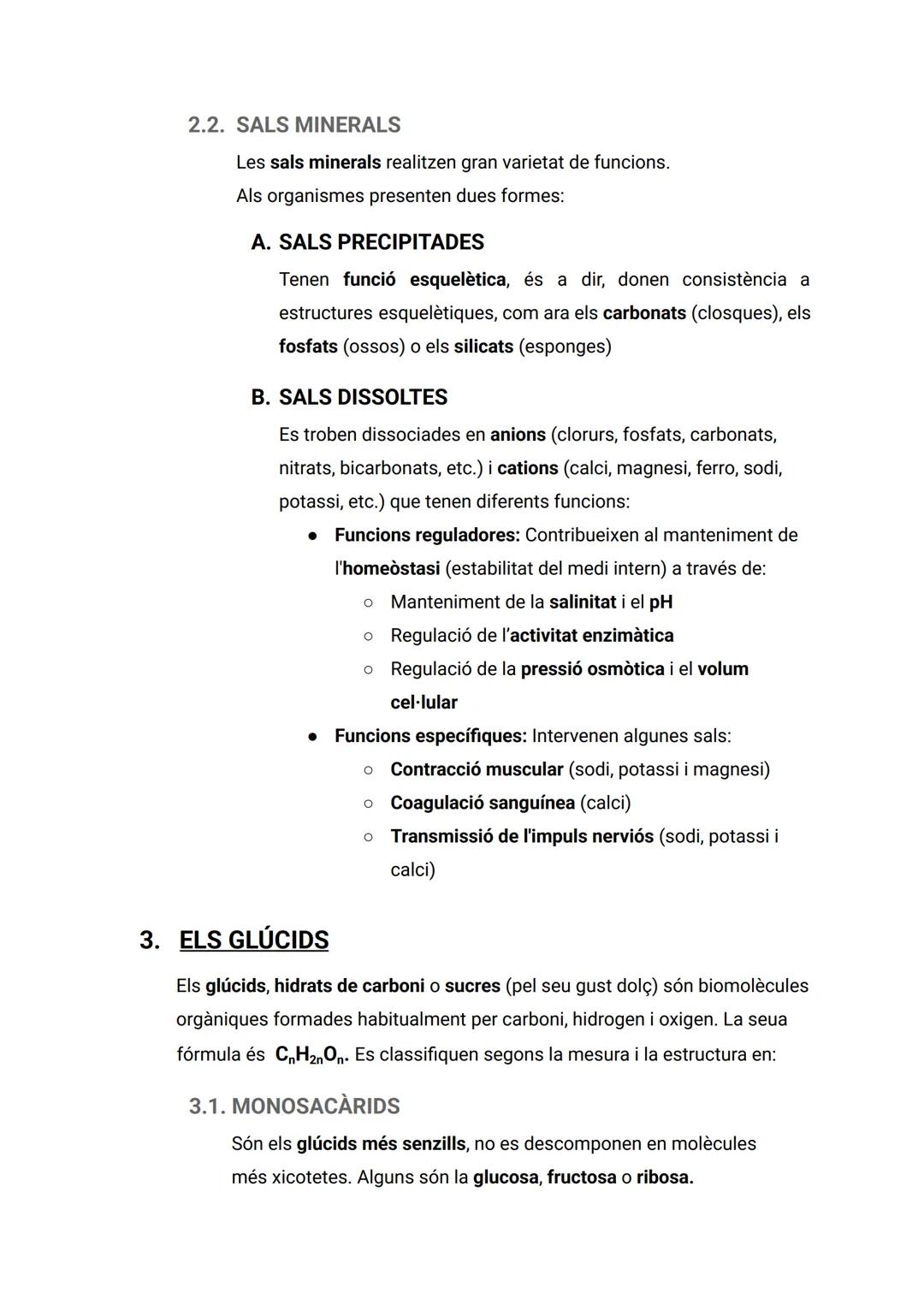 ÍNDEX
..
1. LA COMPOSICIÓ DE LA MATÈRIA VIVA...
2
1.1. CARACTERÍSTIQUES DELS ÉSSERS VIUS...
2
1.2. ELS BIOELEMENTS...
2
1.3. BIOMOLÈCULES O