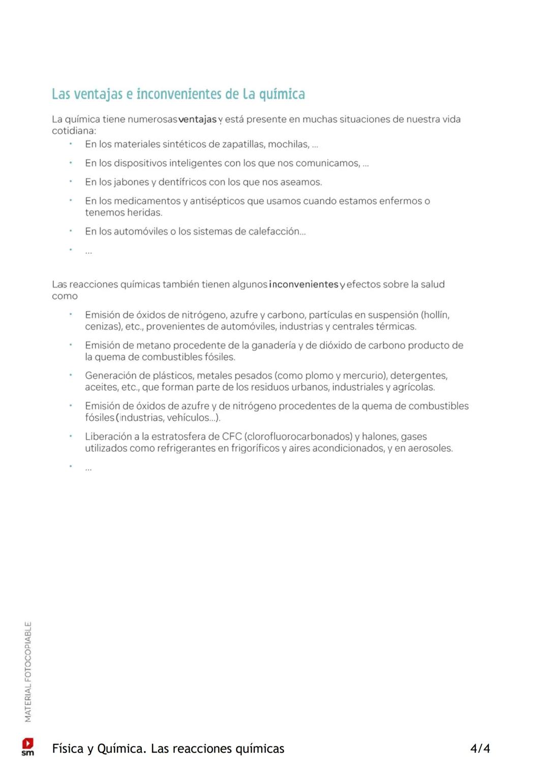 # REVUELA
Pequeños Grandes Cambios
RESUMEN
Las reacciones químicas
Los cambios físicos y cambios químicos
Los cambios físicos y los cambio