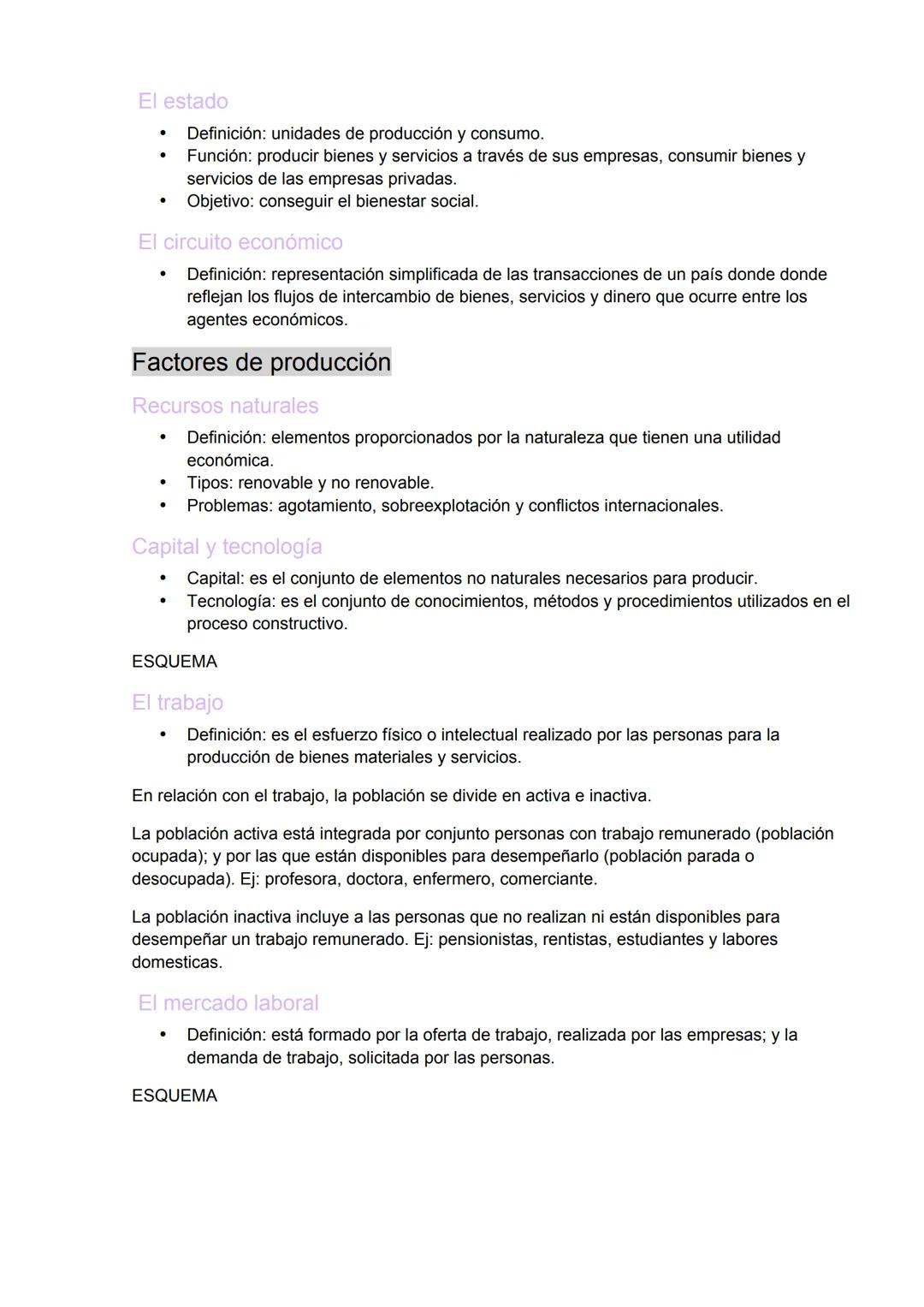 # Tema 3: la actividad económica
# La actividad económica: componentes y sectores
¿Qué es la actividad económica?
Conjunto tareas realizadas