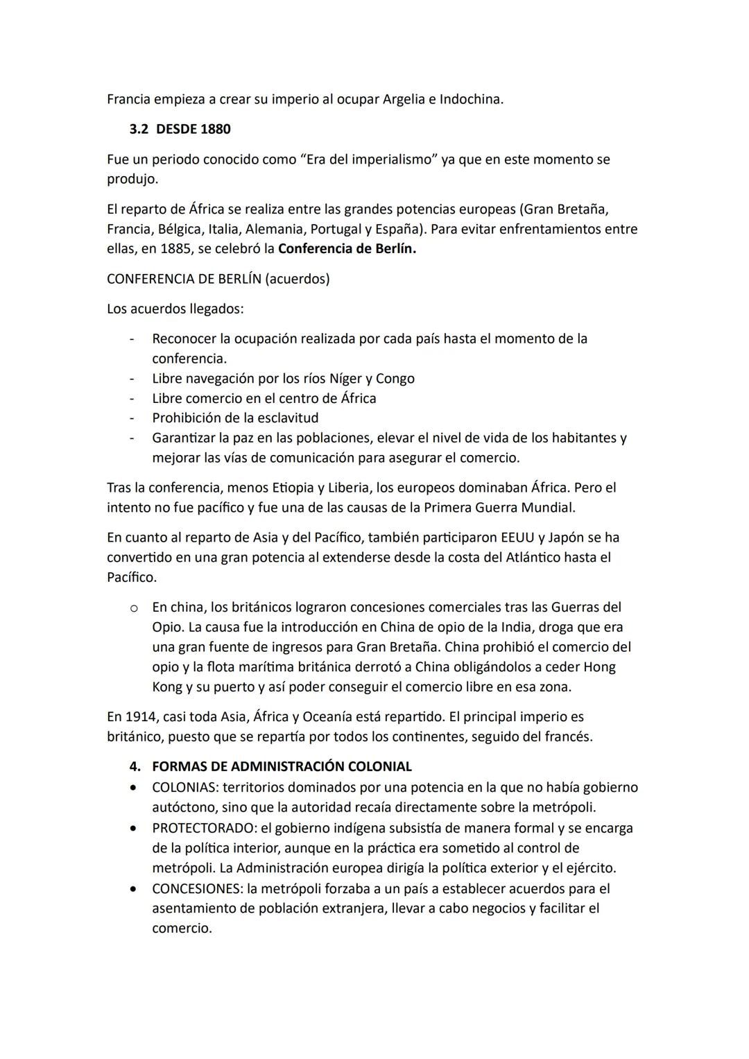 # TEMA 5: EL IMPERIALISMO
1. DEFINICIÓN DEL IMPERIALISMO
La palabra imperialismo se refiere a la dominación colonial
(dominio político, e