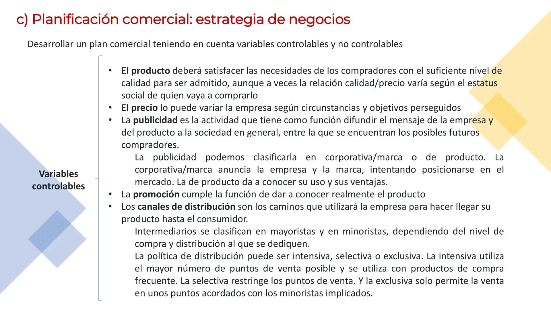 # FASES DEL PROCESO PRODUCTIVO,
COMERCIALIZACIÓN Y MÁRKETING 1. LA EMPRESA EN EL SECTOR PRODUCTIVO Y DE COMERCIALIZACIÓN
Empresa es toda u