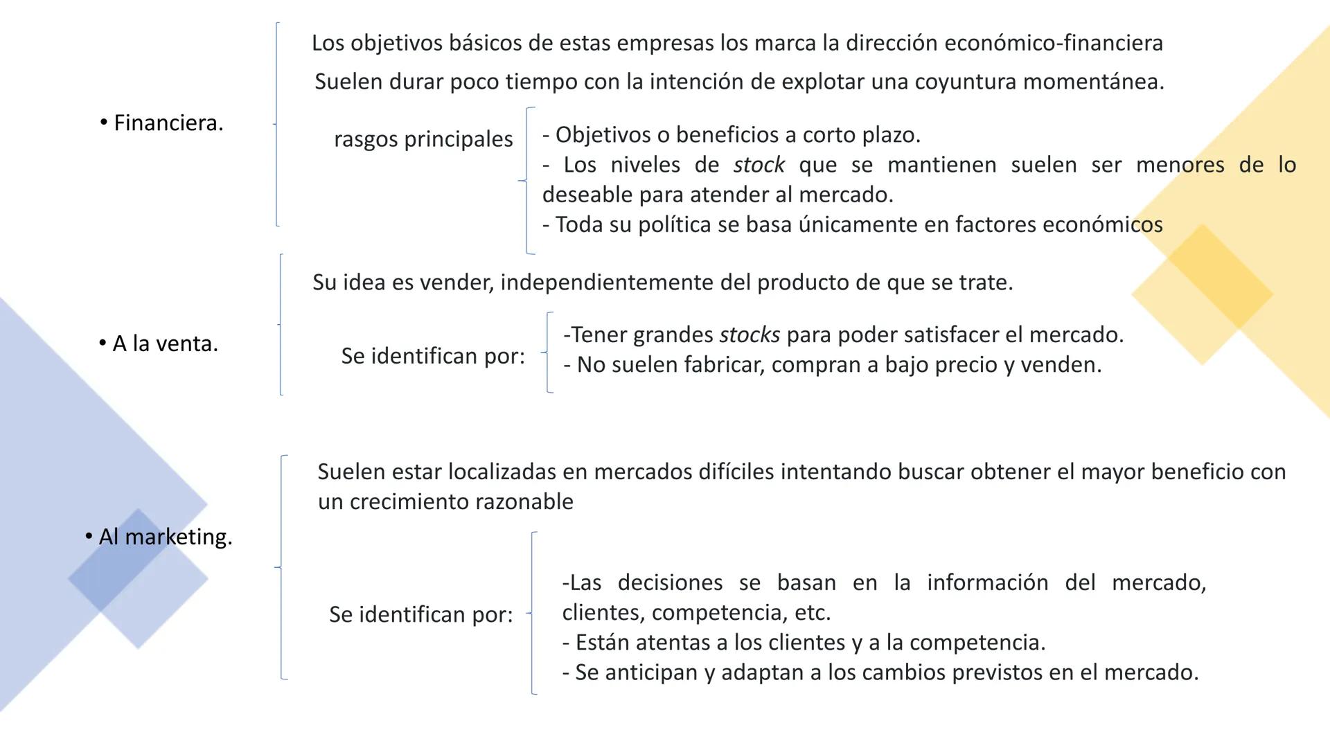# FASES DEL PROCESO PRODUCTIVO,
COMERCIALIZACIÓN Y MÁRKETING 1. LA EMPRESA EN EL SECTOR PRODUCTIVO Y DE COMERCIALIZACIÓN
Empresa es toda u