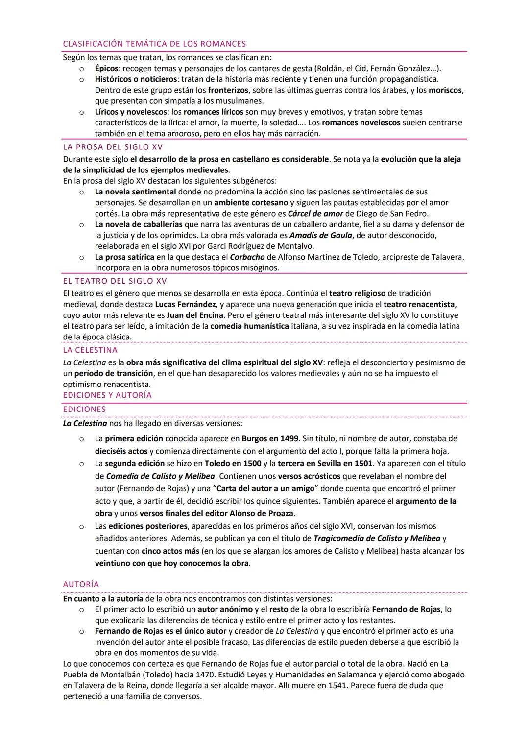 --- OCR Start ---
LITERATURA DEL SIGLO XV
MARCO HISTÓRICO Y CULTURAL
Lo que define al siglo XV es su carácter de transición, porque supone e