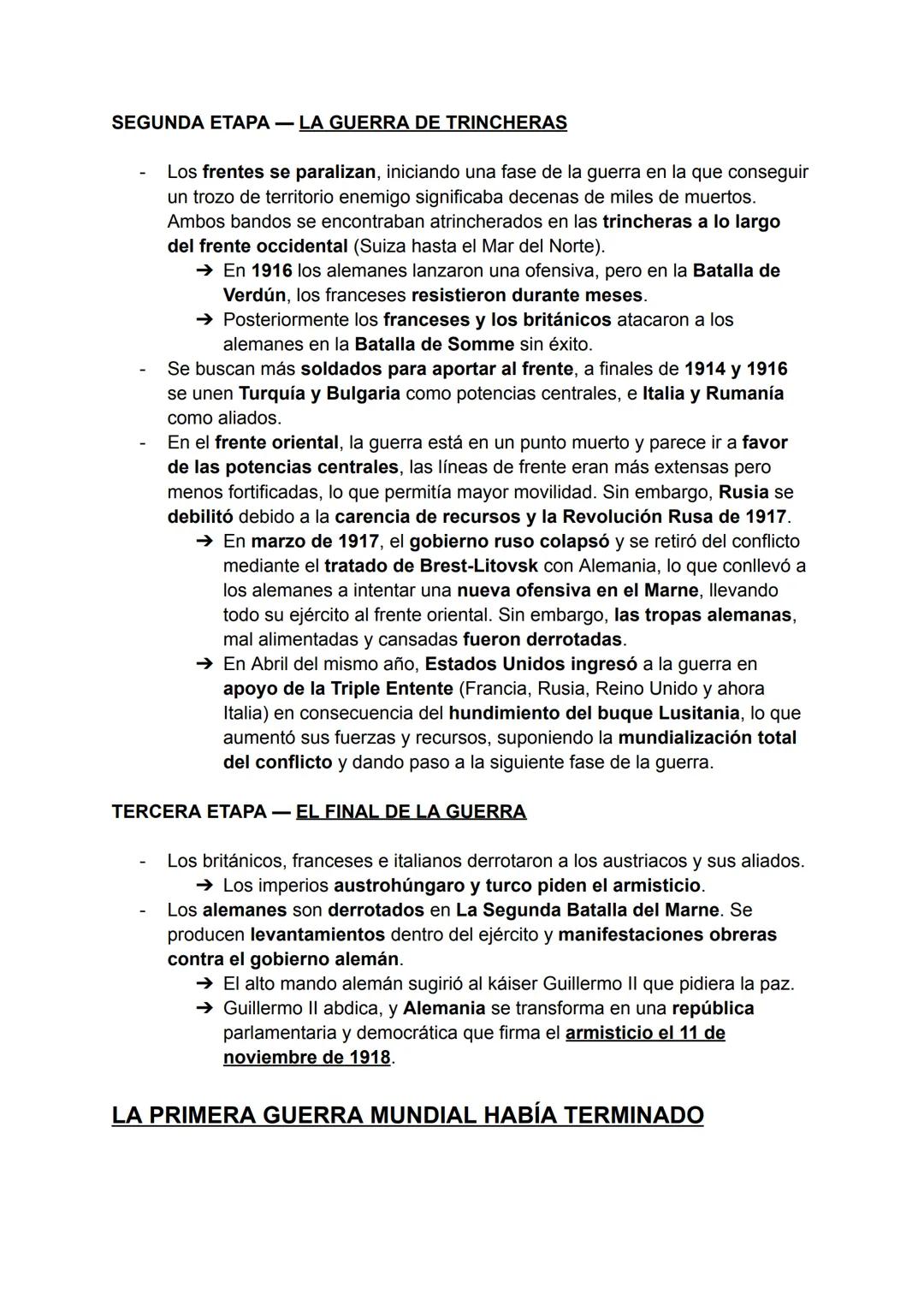 # LA PRIMERA GUERRA MUNDIAL
A finales del siglo XIX (19) Europa quedó dividida en dos grandes bloques.
- Por un lado la Triple Alianza: Ale
