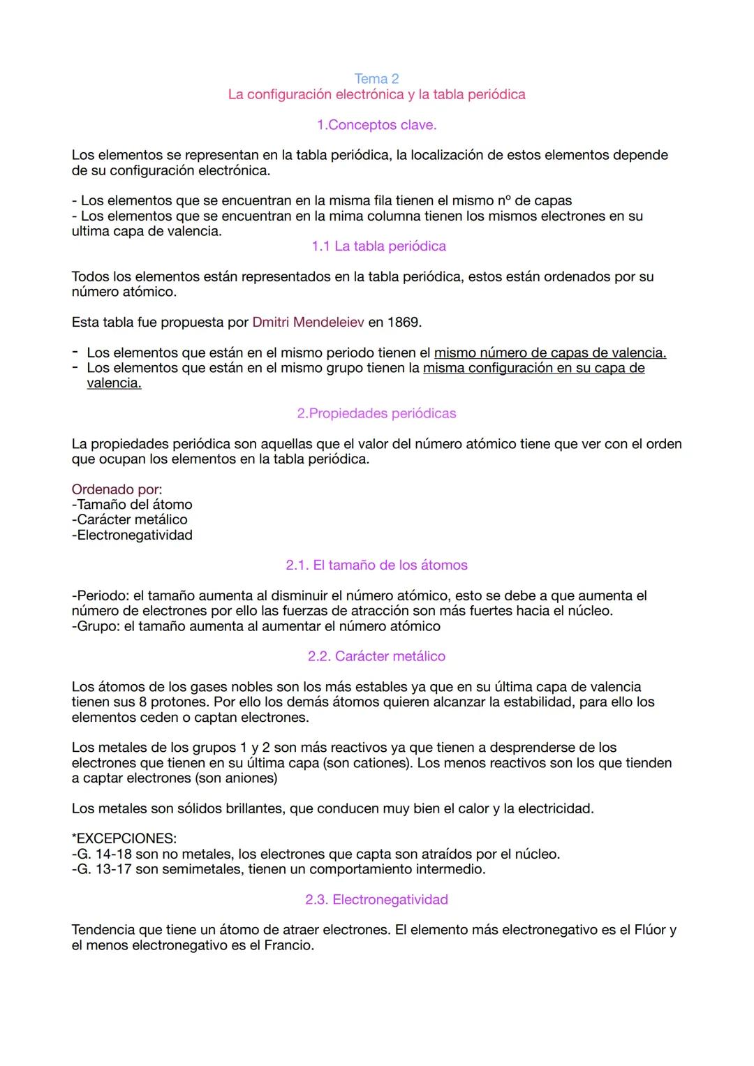--- OCR Start ---
Carácter Metálico
Radio Atómico
Carácter Metálico
Radio Atómico
Afinidad Electrónica
Energia de lonización
Energía de loni