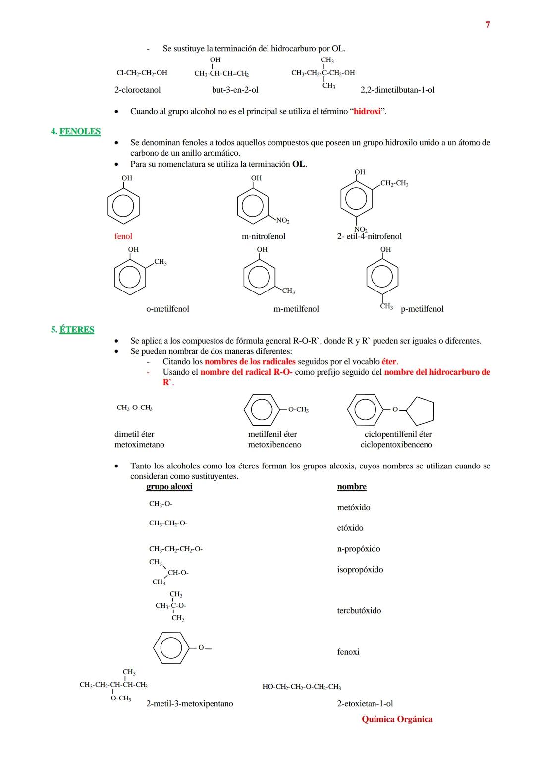 # FORMULACIÓN DE QUÍMICA ORGÁNICA
1
1. HIDROCARBUROS
Constan sólo de carbono e hidrógeno. Se clasifican en:
* Acíclicos
-Alcanos 1.1
-Alque