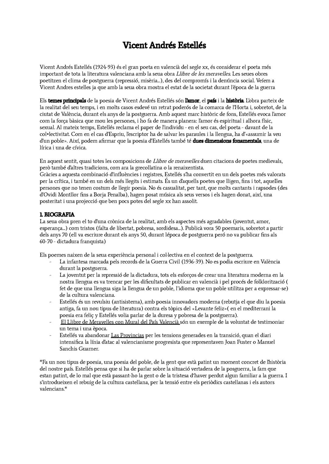 Vicent Andrés Estellés 2ºbachillerato