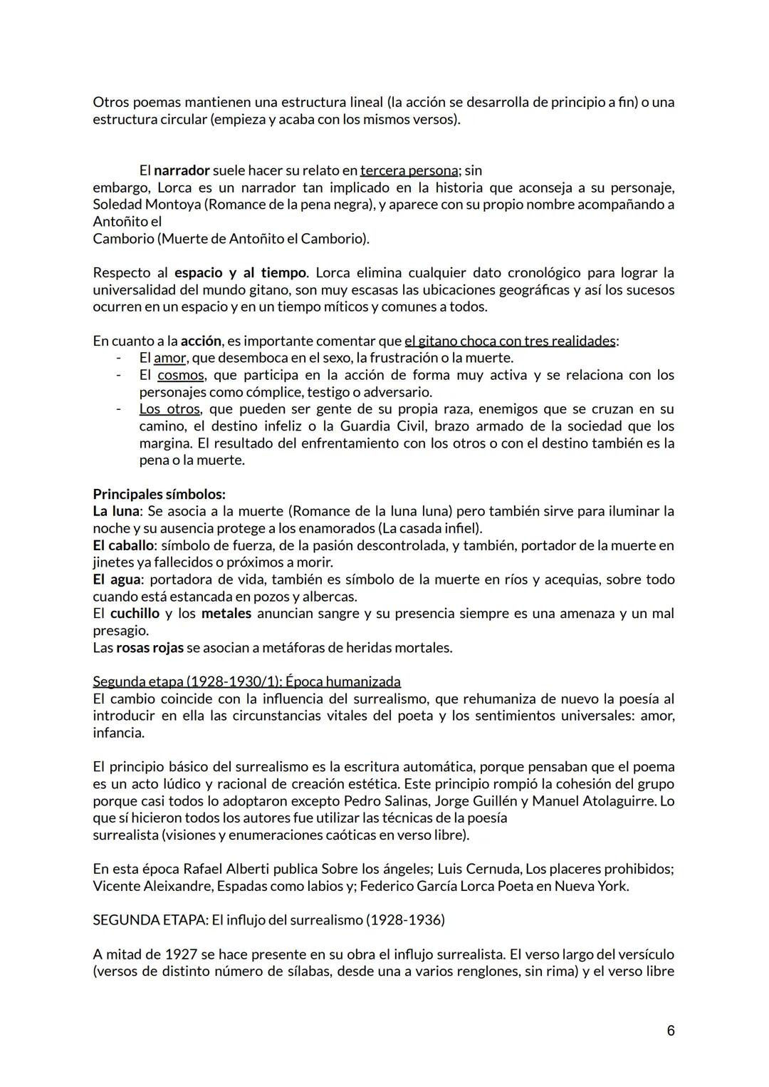 FEDERICO GARCÍA LORCA
SELECCIÓN DE POEMAS QUE SE INCLUYEN EN EL TEMARIO DE ESTE CURSO
1. Poema de cante jondo
Baladilla de los tres ríos (co