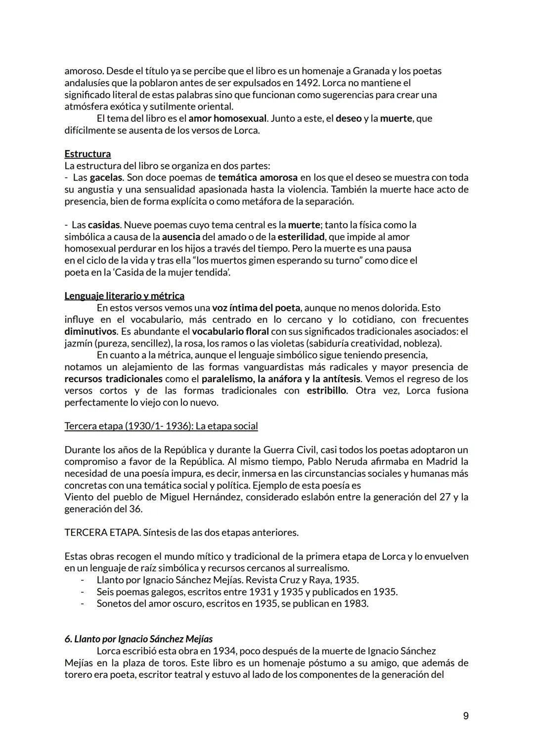 FEDERICO GARCÍA LORCA
SELECCIÓN DE POEMAS QUE SE INCLUYEN EN EL TEMARIO DE ESTE CURSO
1. Poema de cante jondo
Baladilla de los tres ríos (co