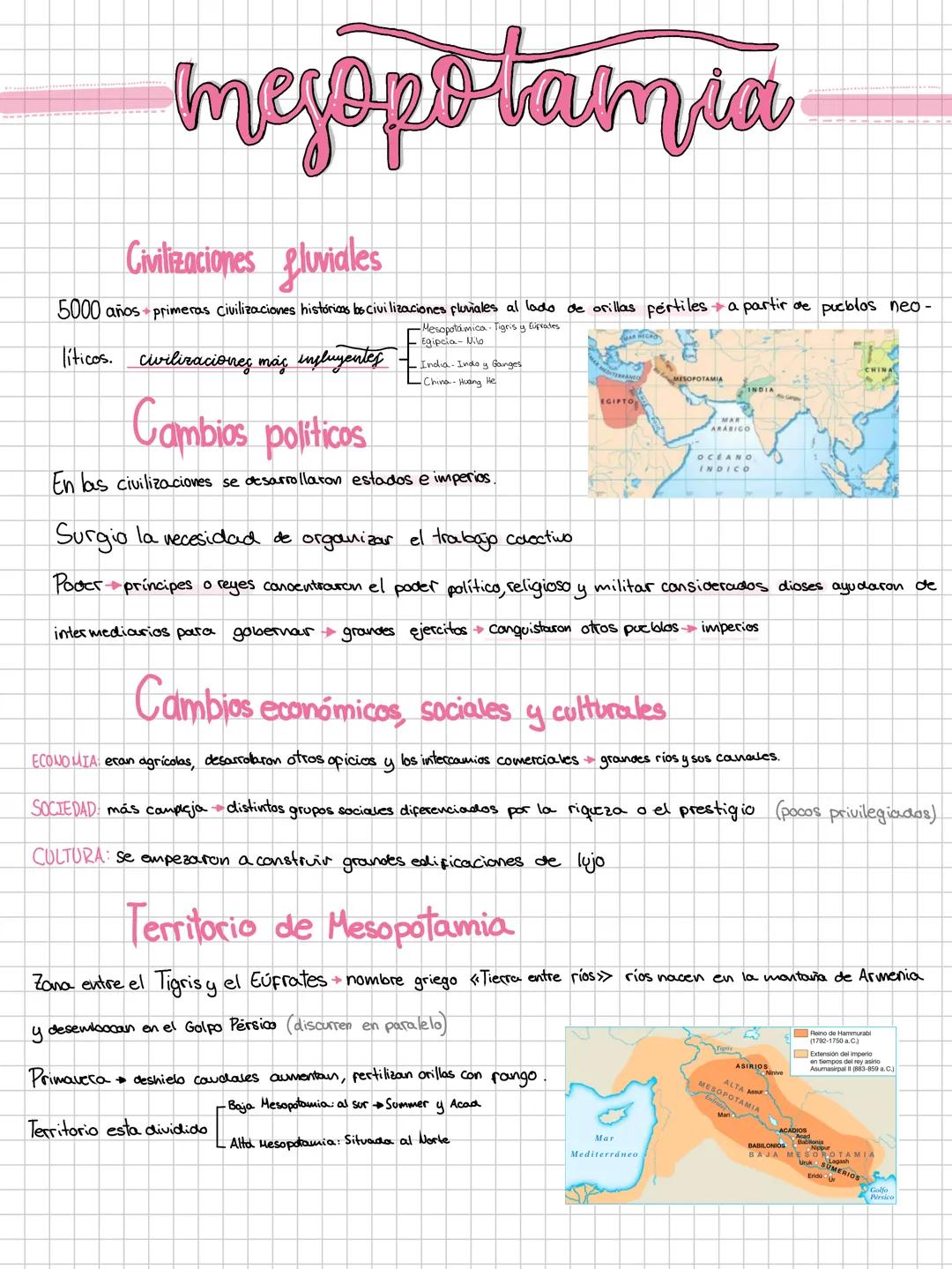 NOTEBOOK --- OCR Start ---
mesopotamia
Civilizaciones fluviales
5000 años primeras Civilizaciones histórias bs civilizaciones pluviales al l