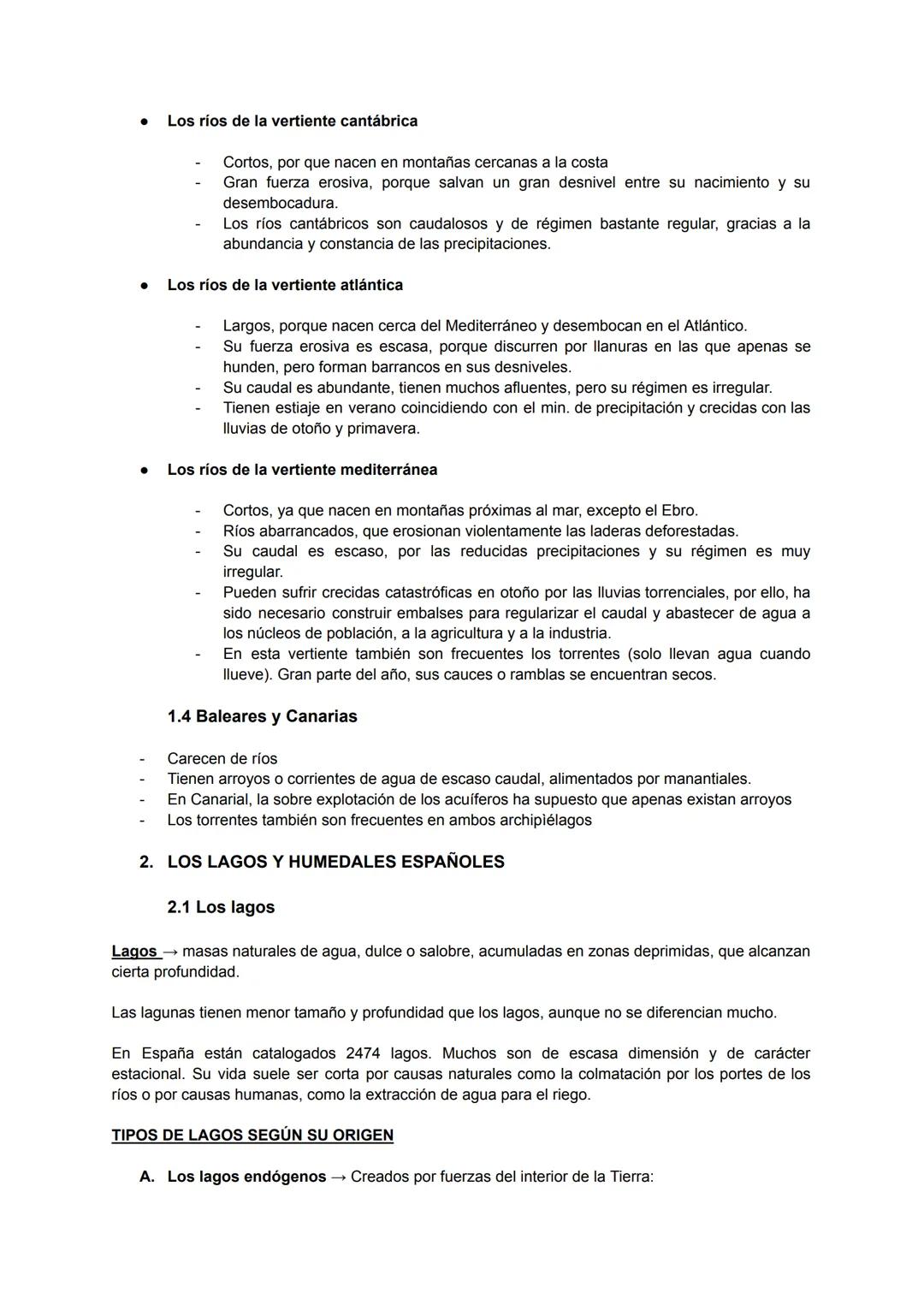 --- OCR Start ---
LA DIVERSIDAD HÍDRICA
LA HIDROGRAFÍA
La hidrología española incluye las aguas superficiales y las subterráneas. Las dos pu