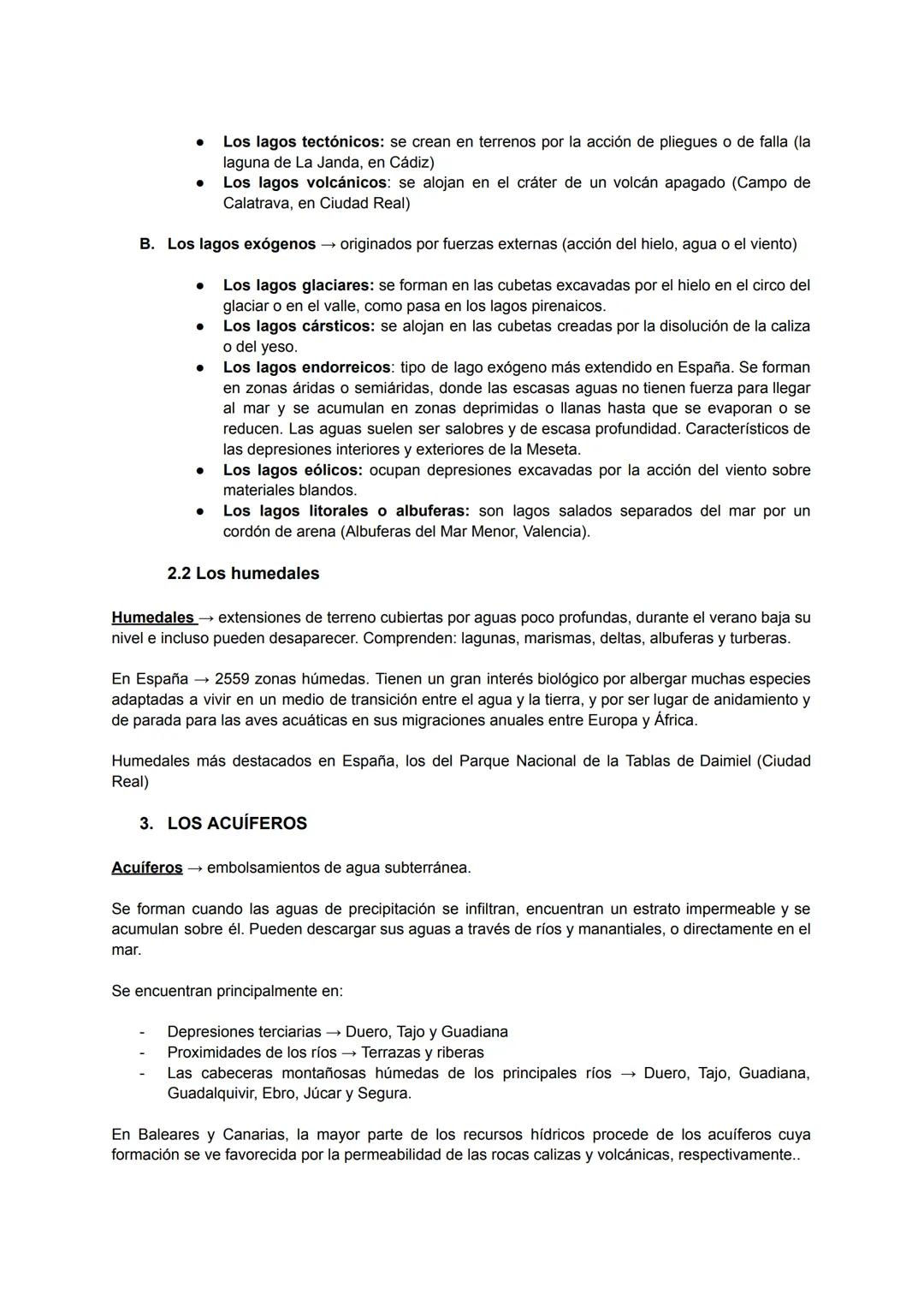 --- OCR Start ---
LA DIVERSIDAD HÍDRICA
LA HIDROGRAFÍA
La hidrología española incluye las aguas superficiales y las subterráneas. Las dos pu