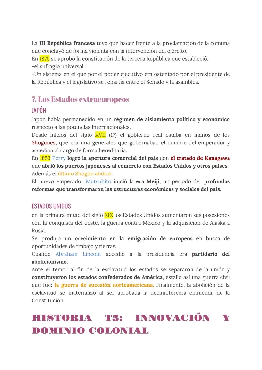 # HISTORIA T4: EL RETORNO AL
VIEJO ORDEN
Tras la derrota de Napoleón, se inició un periodo conocido como la Restauración en el
que las mona