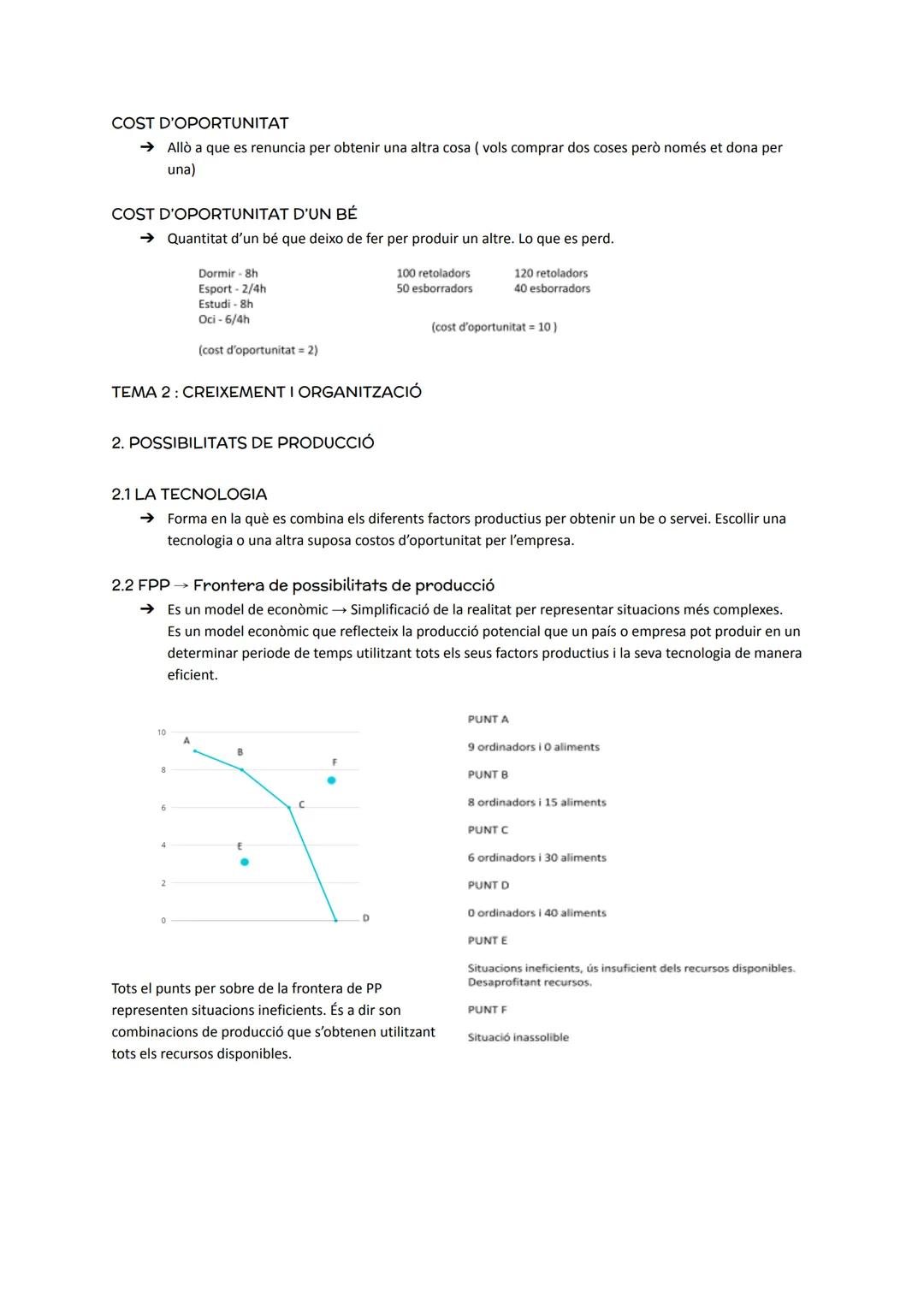 # ECONOMΙΑ
Què és l'economia?
→ Es la ciència que estudia com els individus utilitzen uns recursos escasos per tal de satisfer les seves
n
