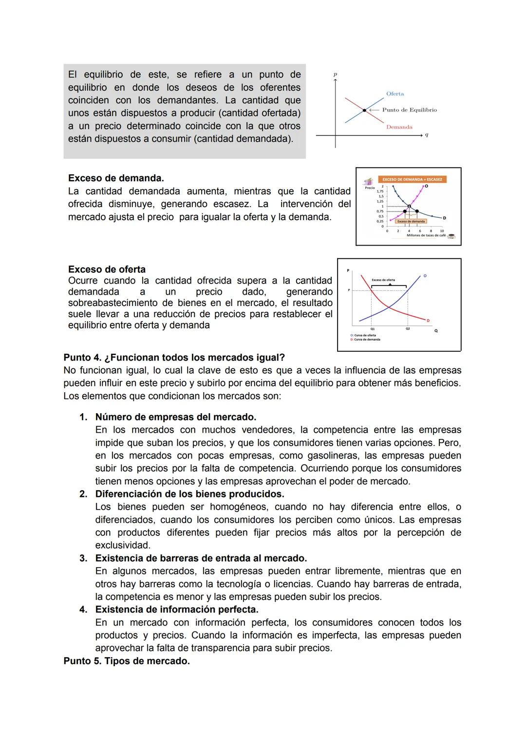 # ECONOMÍA
Tema 7: EL MERCADO.
Punto 1. El mercado.
El mercado es un lugar físico o virtual en donde compradores y vendedores intercambian