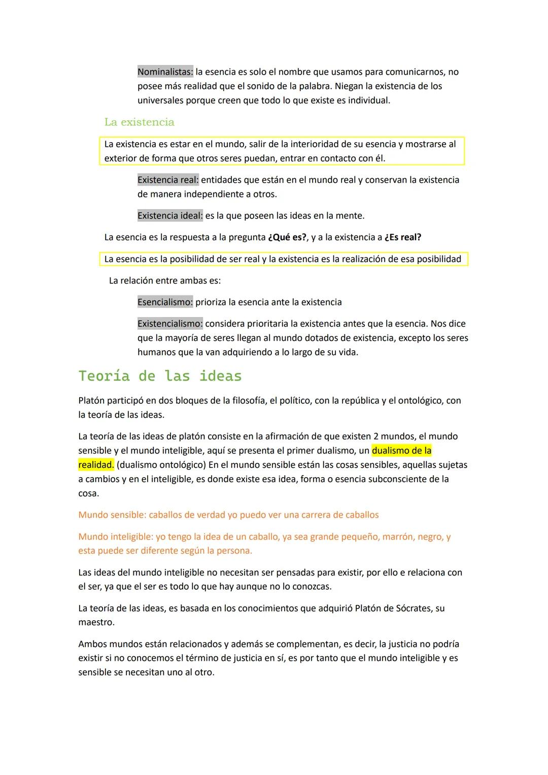 # La metafísica
La realidad
La realidad es todo cuanto hay, aunque es todo lo que sentimos y vemos la realidad.
* Realidad objetiva: es