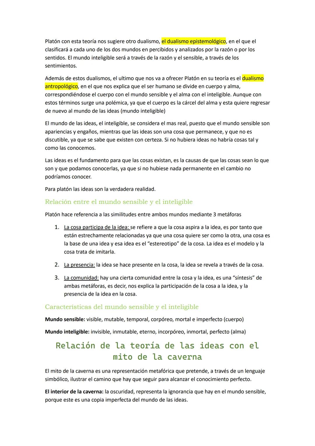 # La metafísica
La realidad
La realidad es todo cuanto hay, aunque es todo lo que sentimos y vemos la realidad.
* Realidad objetiva: es