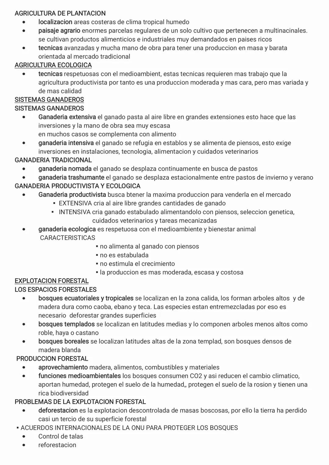 SECTOR PRIMARIO actividades economicas dedicadas a obtener recursos de la naturaleza, lo forman la
agricultura, ganaderia, explotacion fores