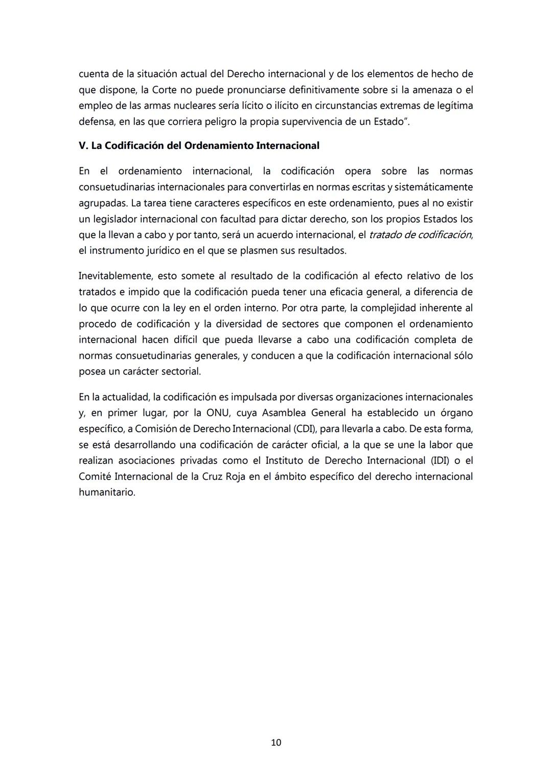 DERECHO INTERNACIONAL PÚBLICO
TEMA 1: EL ORDENAMIENTO JURÍDICO INTERNACIONAL
I. El Ordenamiento de la Comunidad internacional
- Derecho Inte