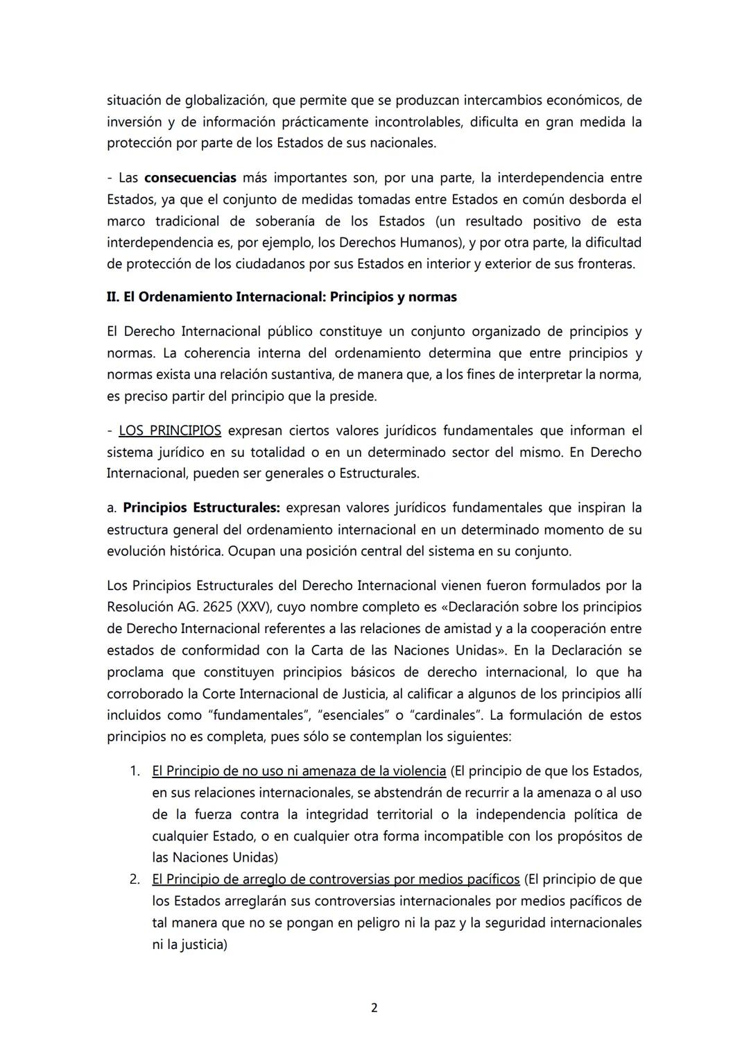 DERECHO INTERNACIONAL PÚBLICO
TEMA 1: EL ORDENAMIENTO JURÍDICO INTERNACIONAL
I. El Ordenamiento de la Comunidad internacional
- Derecho Inte