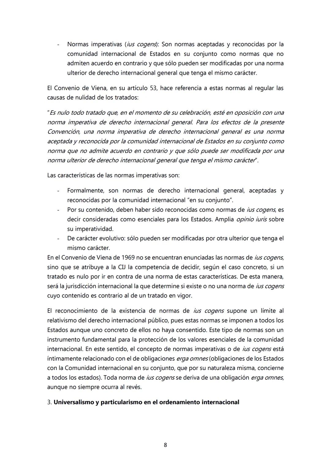 DERECHO INTERNACIONAL PÚBLICO
TEMA 1: EL ORDENAMIENTO JURÍDICO INTERNACIONAL
I. El Ordenamiento de la Comunidad internacional
- Derecho Inte