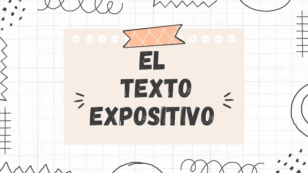 El texto expositivo