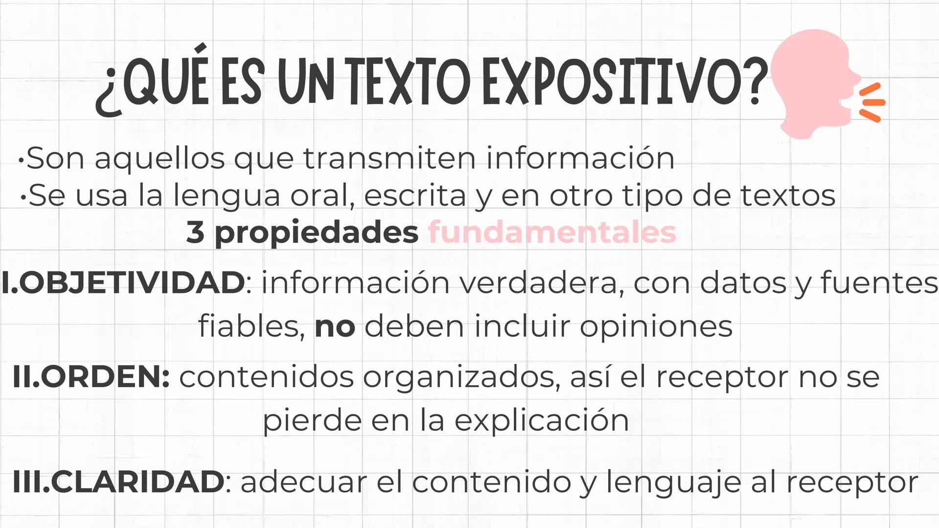 # EL
# TEXTO
# EXPOSITIVO # ¿QUÉ ES UN TEXTO EXPOSITIVO?
- Son aquellos que transmiten información
- Se usa la lengua oral, escrita y en