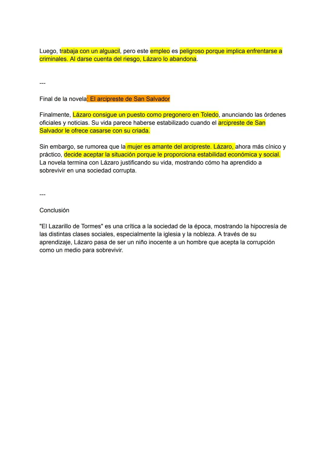 Resumen detallado de "La vida de Lazarillo de Tormes y de sus fortunas y adversidades"
"La vida de Lazarillo de Tormes", publicada en 1554,