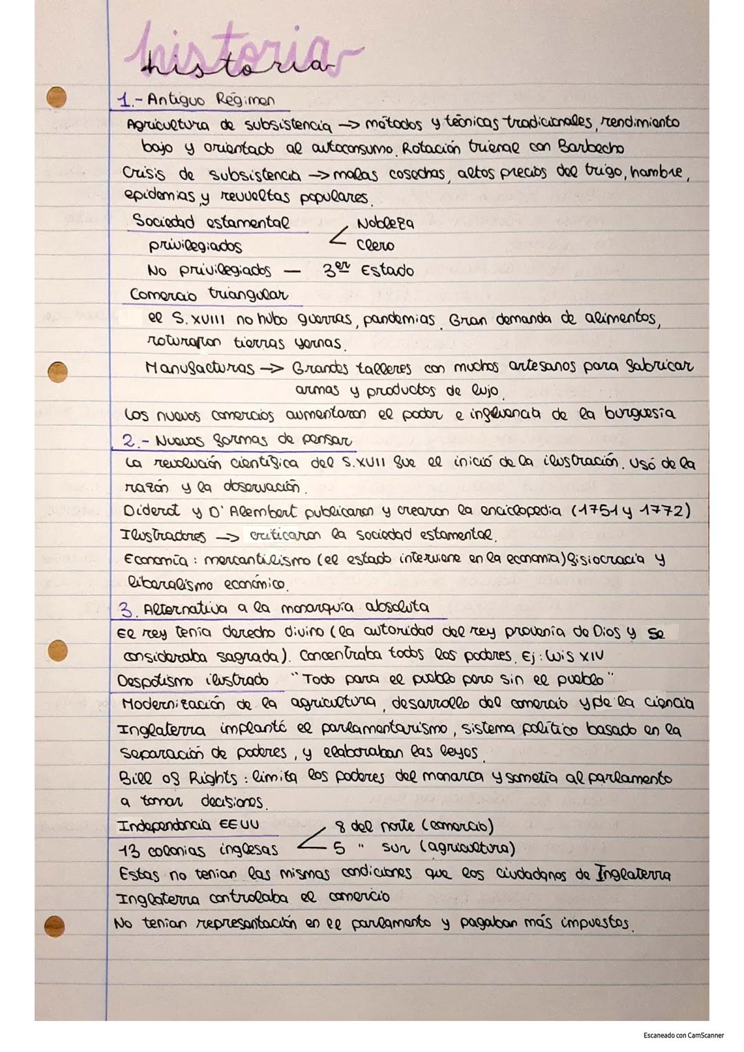 # historia
1.-Antiguo Régimen
Agricultura de subsistencia métodos y teônicas tradicionales, rendimiento
bajo y orientado al autoconsumo, R