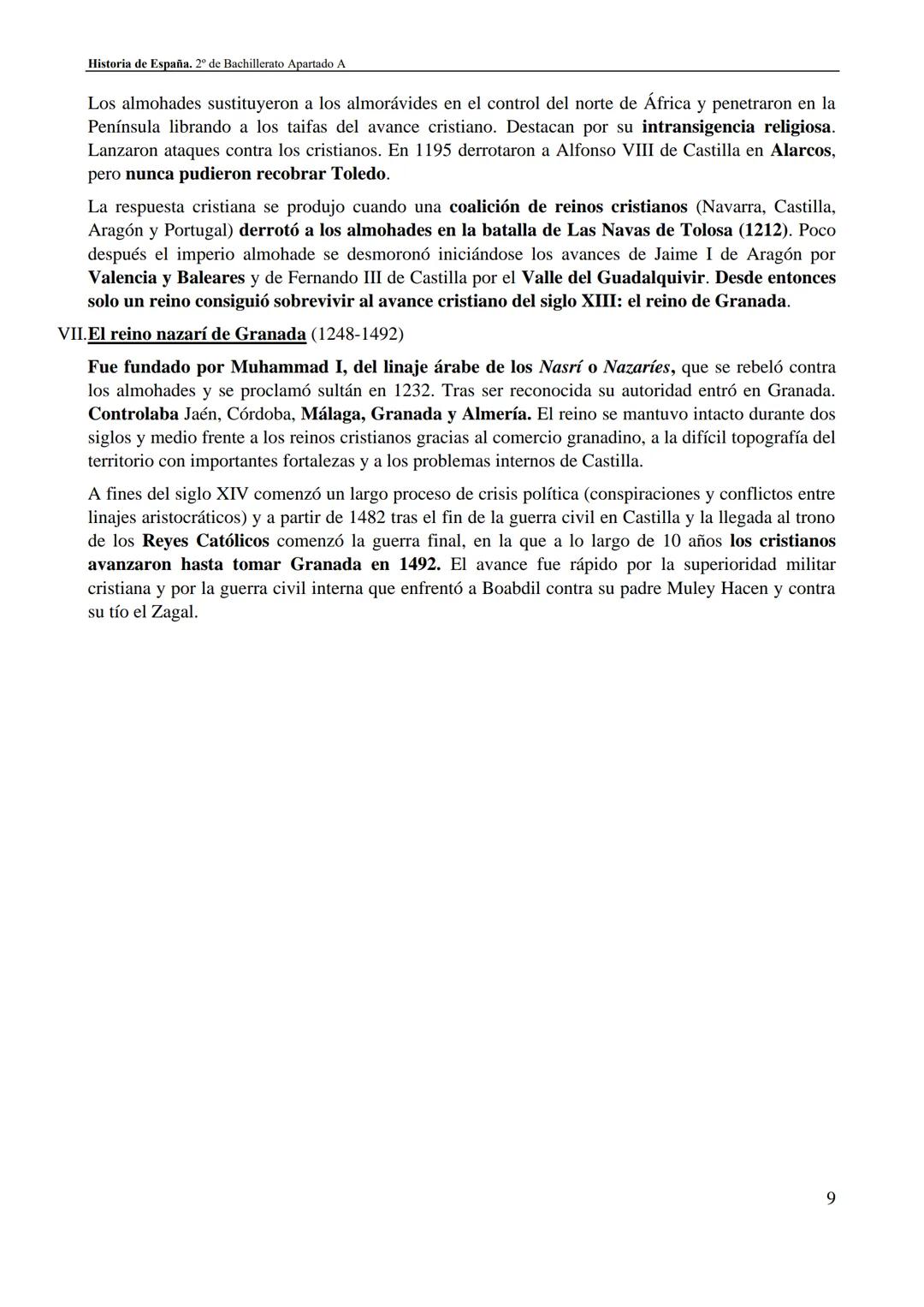 Historia de España. 2º de Bachillerato Apartado A
# APARTADO A
## 218 a.C. - 1474
La importancia de la romanización en la configuración d