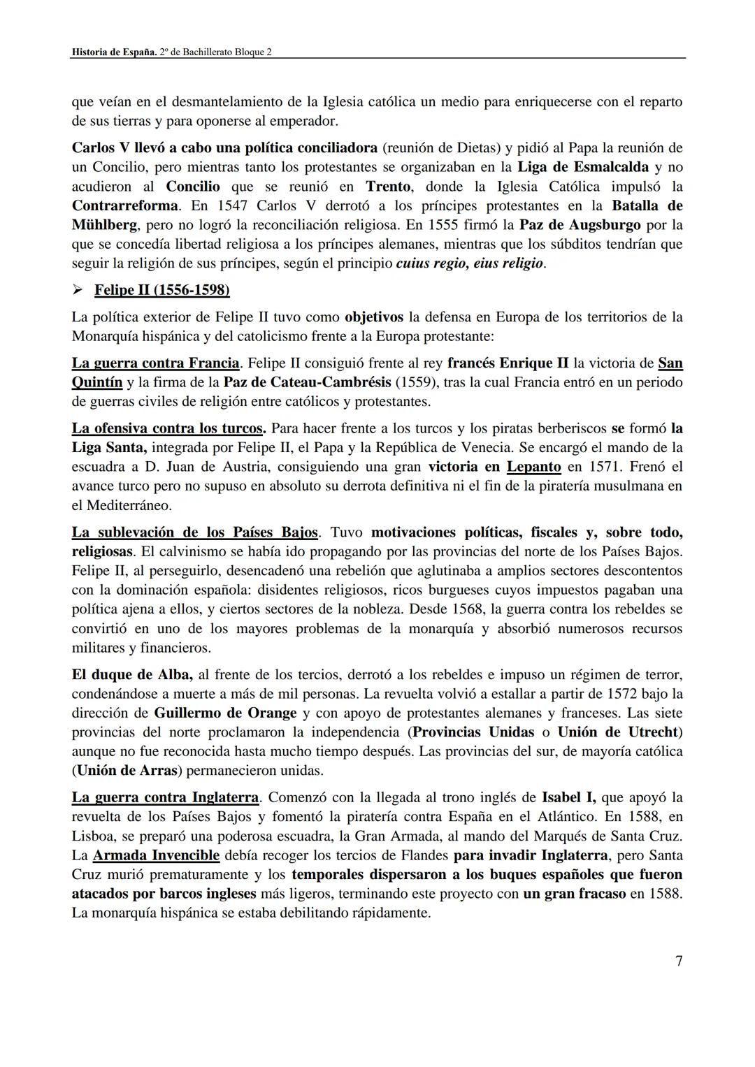 # Historia de España. 2º de Bachillerato Bloque 2
- **El Consejo Real**. Creado en el siglo XIV fue reorganizado, convirtiéndose en la inst