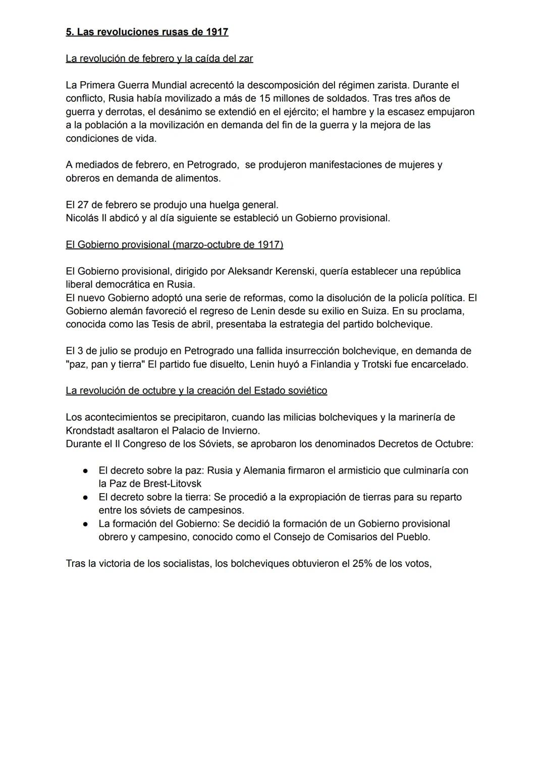 # Punto 1:Las causas de la Primera Guerra Mundial
Las rivalidades territoriales y económicas
Durante el último tercio del siglo XIX, las t